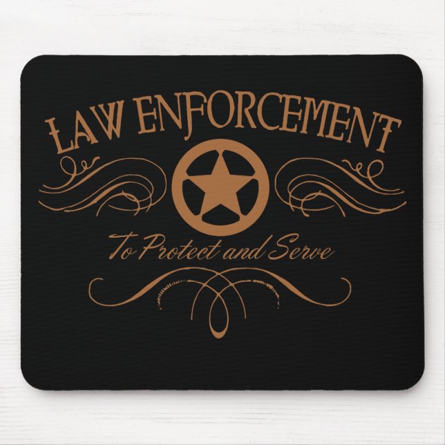 Tapis De Souris Police occidentale (Devant)