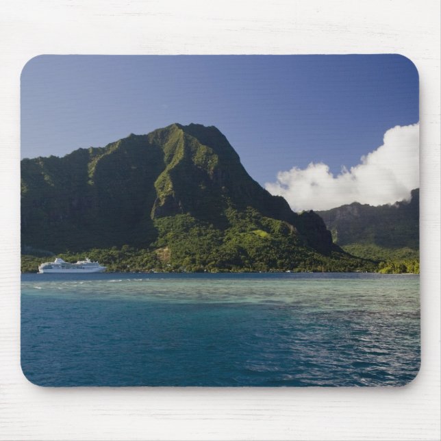Tapis De Souris Polynésie française, Moorea. Le Paul Gauguin (Devant)