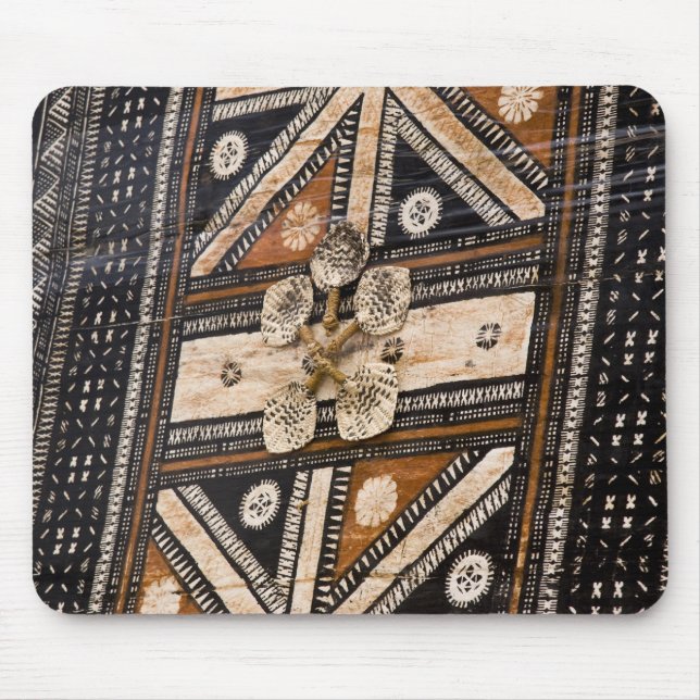 Tapis De Souris Polynésie, Royaume des Tonga. Détail de tapa (Devant)