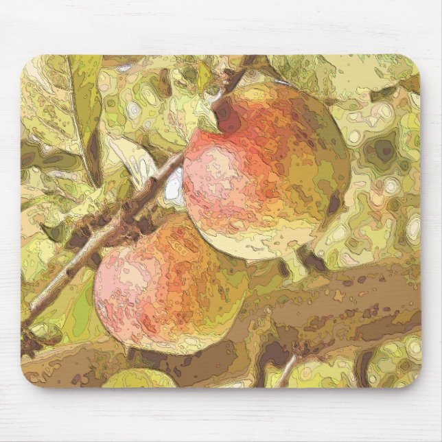 TAPIS DE SOURIS POMMES (Devant)