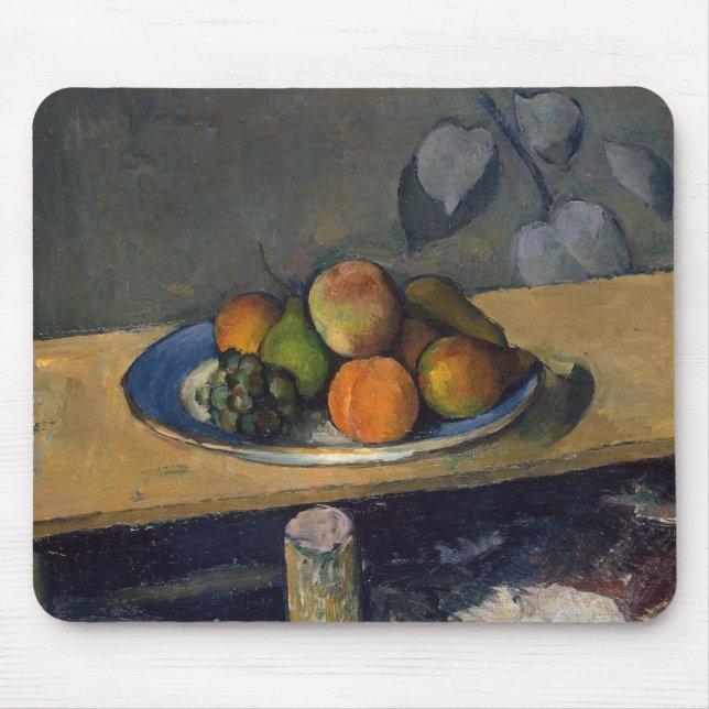 Tapis De Souris Pommes de Paul Cezanne |, poires et raisins, (Devant)
