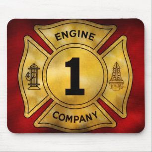 Tapis De Souris Pompier - Compagnie de pompiers 1