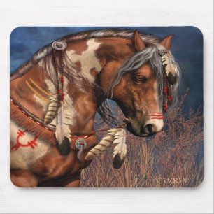 Tapis De Souris Poney Mousepad de guerre