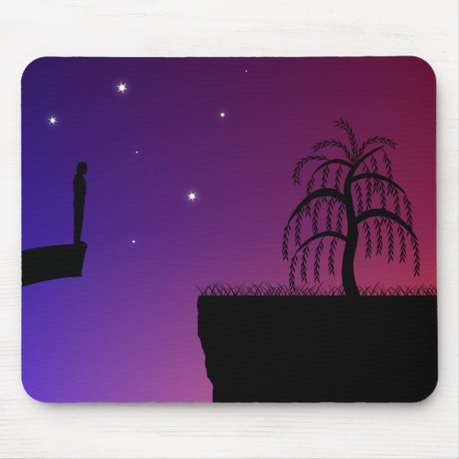 Tapis De Souris Pont brisé Mousepad (Devant)