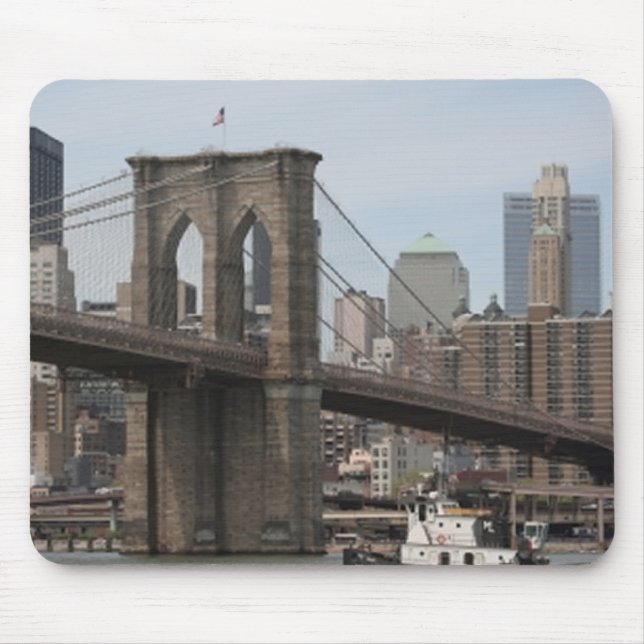 Tapis De Souris Pont Brooklyn (Devant)