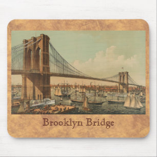 Tapis De Souris Pont de Brooklyn