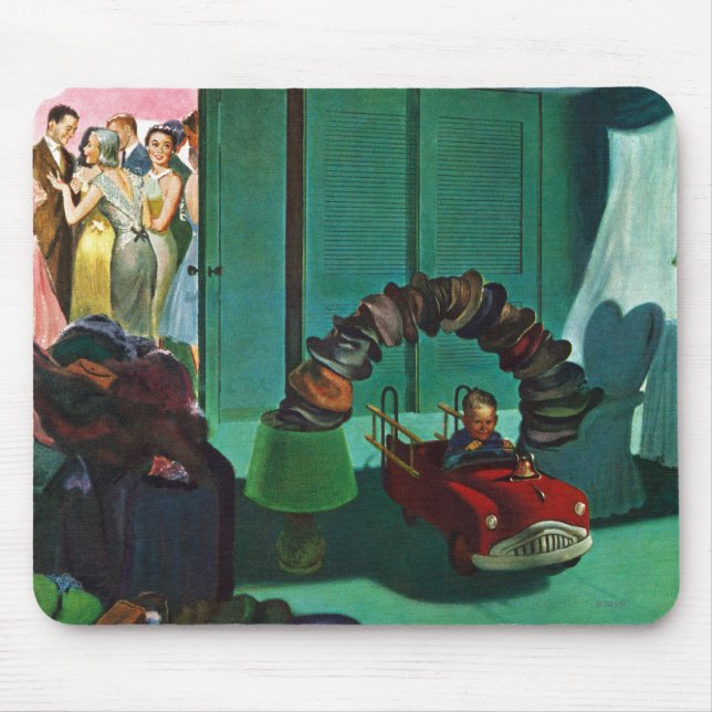 Tapis De Souris Pont en casquette (Devant)