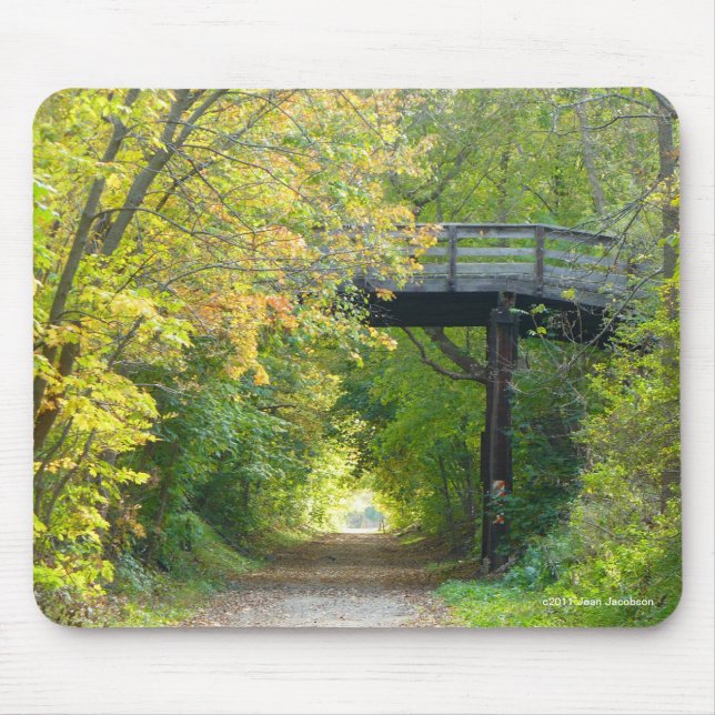 Tapis De Souris Pont en St de George dans l'automne (Devant)