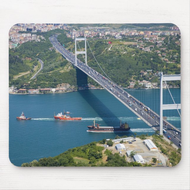 Tapis De Souris Pont Fatih Sultan Mehmet sur le Bosphore, (Devant)