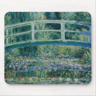 Tapis De Souris Pont japonais et nappes d'eau Claude Monet