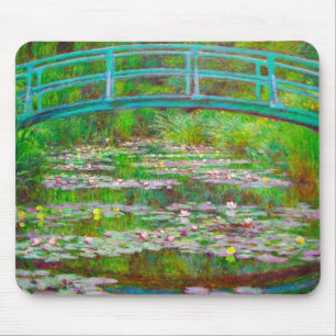 Tapis De Souris Pont japonais Monet et nappes d'eau
