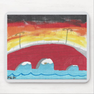 Tapis de souris Pont la Nuit