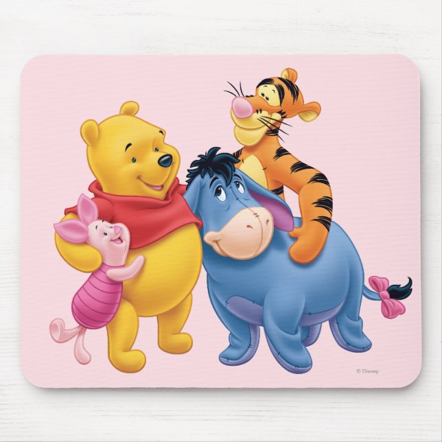 Tapis De Souris Pooh et amis 1 (Devant)