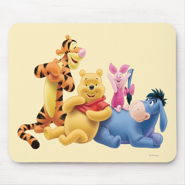 Tapis De Souris Pooh et amis 10 (Devant)