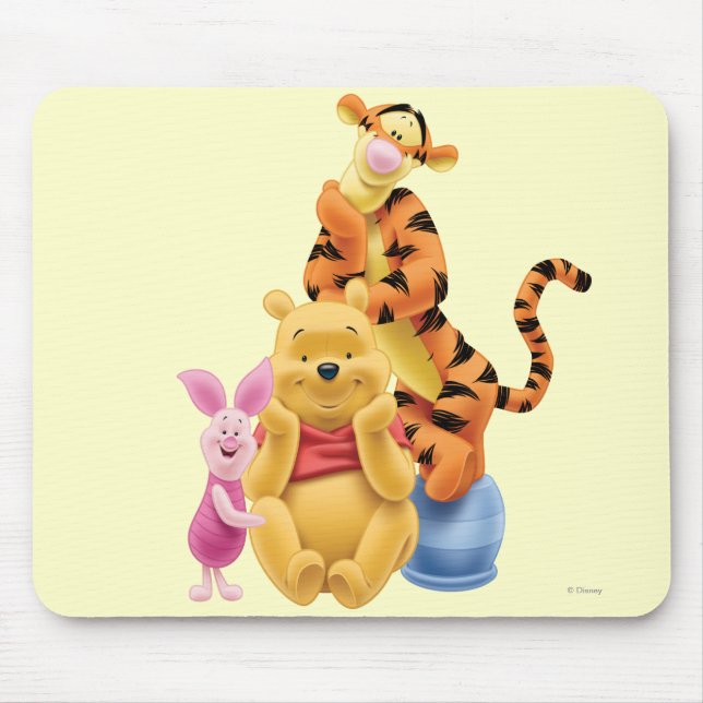Tapis De Souris Pooh et amis 11 (Devant)