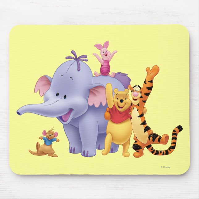 Tapis De Souris Pooh et amis 4 (Devant)