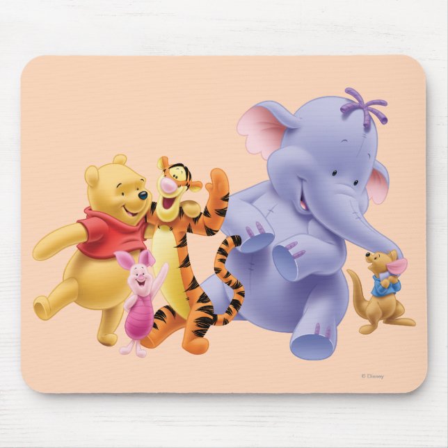 Tapis De Souris Pooh et amis 6 (Devant)
