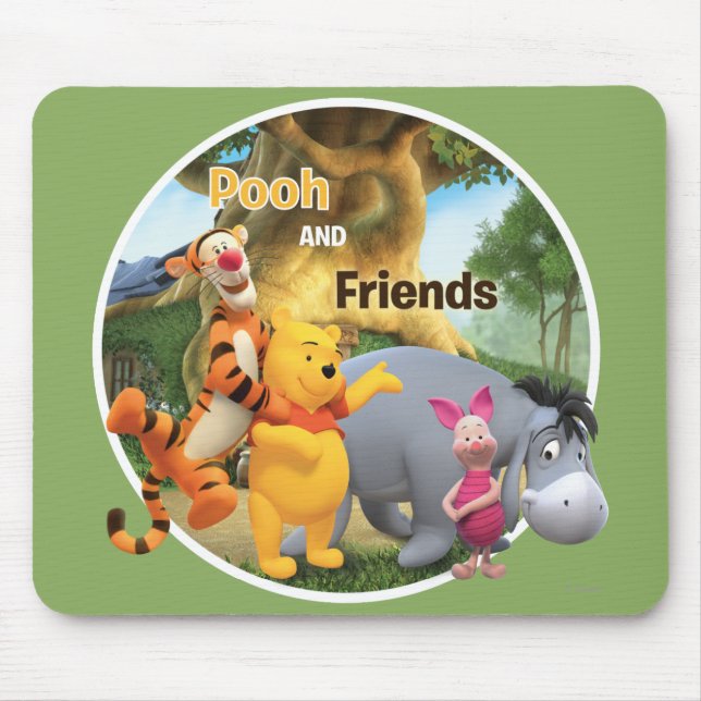 Tapis De Souris Pooh et amis 9 (Devant)