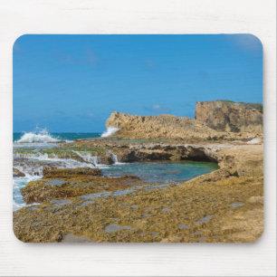 Tapis De Souris Pools à marée et rochers de Punta Las Tunas