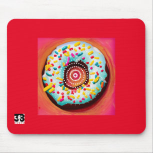 Tapis De Souris Pop Art Donut