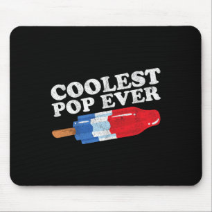 Tapis De Souris Pop Ever Popsicle Funny Retro Bomb Fête des pères