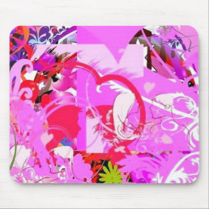 Tapis De Souris Pop Love Mousepad