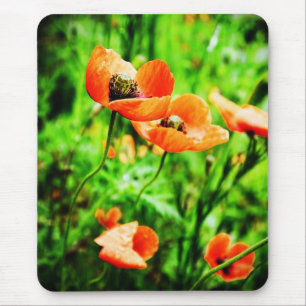 Tapis De Souris Poppies en Nouvelle-Zélande Mousepad