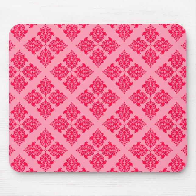 Tapis De Souris Poppy Marocaine Damask (Devant)