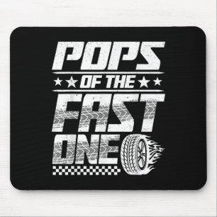 Tapis De Souris Pops Du Fast One First Birthday Racing Car Fam
