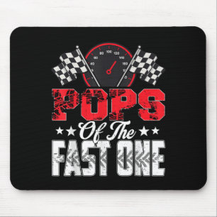 Tapis De Souris Pops Of The Fast One Birthday 1st Race Car Family