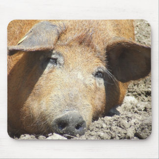 Tapis De Souris Porc" Mousepad "de sommeil