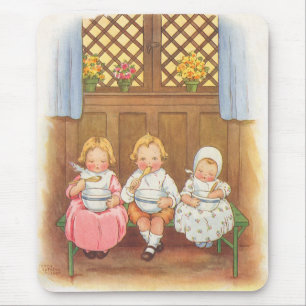 Tapis De Souris Porridge Pease Antique Comptine Pour Enfants