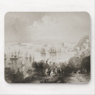 Tapis De Souris Port de Cobh, liège, Irlande