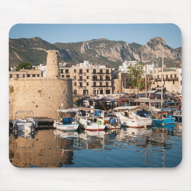 Tapis De Souris Port de Kyrenia Chypre Nord (Devant)