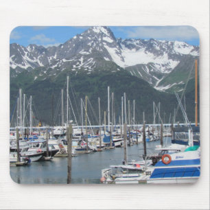 Tapis De Souris Port de Seward, Alaska