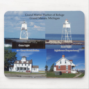 Tapis De Souris Port du Grand Marais de Refuge mousepad