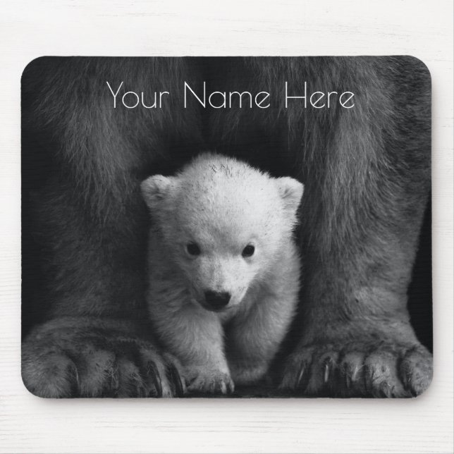 Tapis De Souris Porte-bébé mignonne Porte-souris personnalisée (Devant)