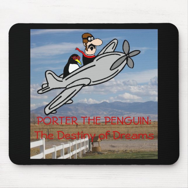 TAPIS DE SOURIS PORTIER LE PINGOUIN (Devant)