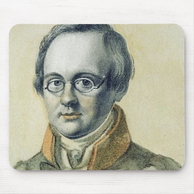 Tapis De Souris Portrait d'Anton A. Delvig, 1830 (Devant)
