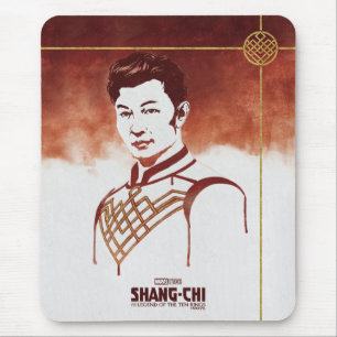 Tapis De Souris Portrait d'aquarelle Shang-Chi