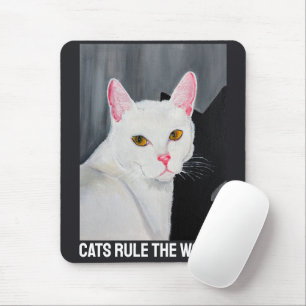 Tapis De Souris Portrait de Blanca Peinture par Alfred Fox
