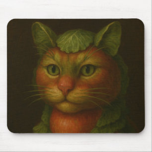 Tapis De Souris Portrait de chat Renaissance