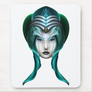 Tapis De Souris Portrait De Cyiria ISO Black
