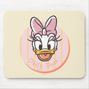 Tapis De Souris Portrait de Daisy Duck Douce et Ensoleillée