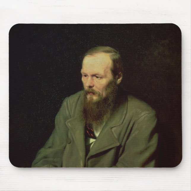 Tapis De Souris Portrait de Fyodor Dostoyevsky 1872 (Devant)