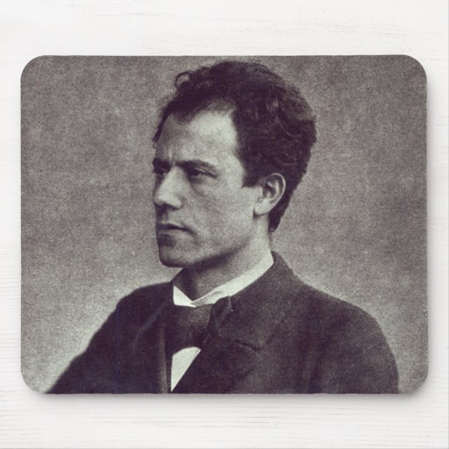 Tapis De Souris Portrait de Gustav Mahler, 1897 (Devant)