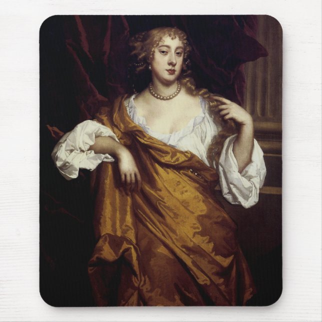 Tapis De Souris Portrait de Hon. Mary Wharton (Devant)