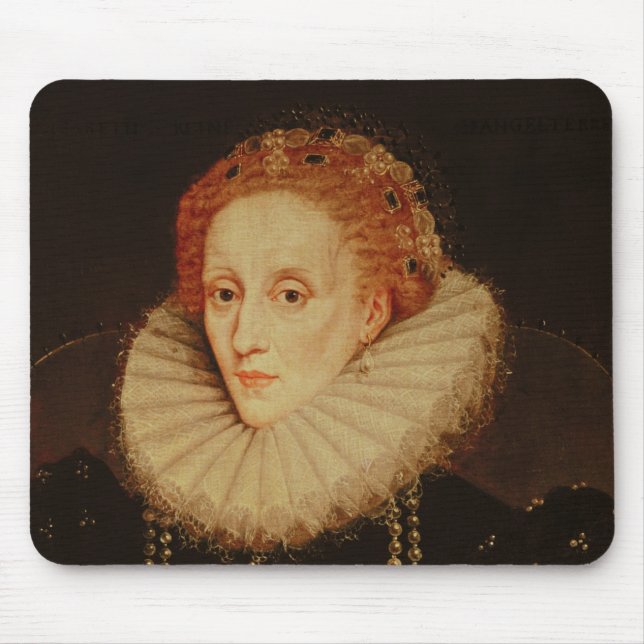 Tapis De Souris Portrait de la Reine Elizabeth I (Devant)