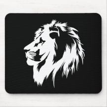 Portrait de Lion (blanc)