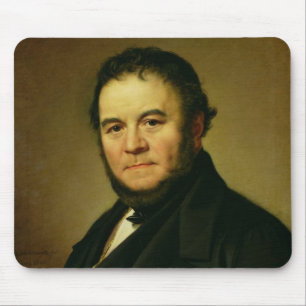 Tapis De Souris Portrait de Marie Henri Beyle, connu sous le nom